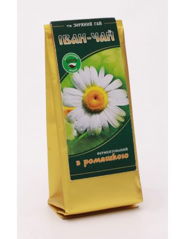 Іван чай ферментований з ромашкою, Зоряний Гай, 50г