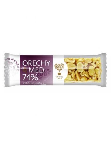 Батончик орех с медом,Tekmar Slovensko, 35г