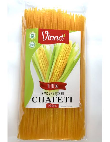 Кукурузные спагетти, Viand, 500 г