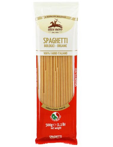 Макароны Spagetti (спельта), Alce Nero, 500 г