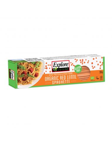 Спагетти из красной чечевицы, Explore cuisine, 250г