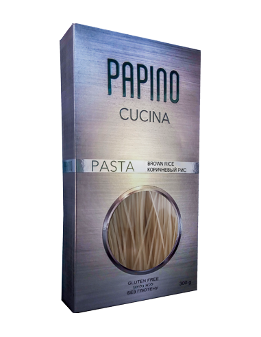 Локшина з коричневого рису PAPINO CUCINA, 300г