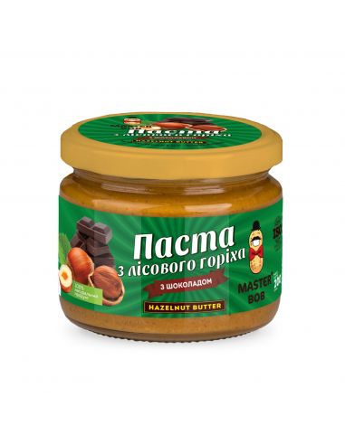 Паста из фундука с шоколадом, Мастер Боб, 200г