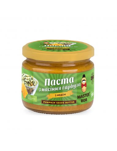 Паста из тыквенных семечек с медом, Мастер Боб,300г