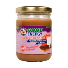 Паста арахисовая с черным шоколадом и мятой, GoodEnergy, 180г
