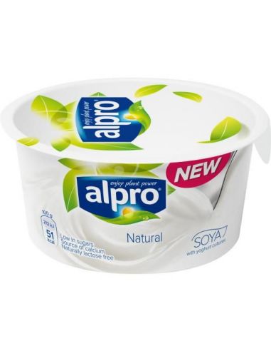 Йогурт соєвий натуральний, Alpro, 150г.