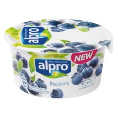 Йогурт соєвий з чорницею, Alpro, 150г.