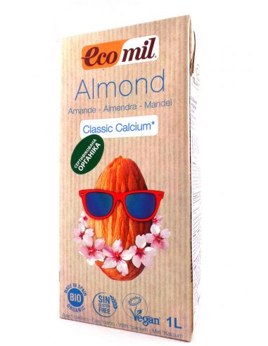Молоко з мигдалю з кальцієм, Ecomil, 1000мл