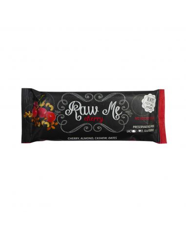 Батончик фруктовий з вишнею, Raw Me, 45г