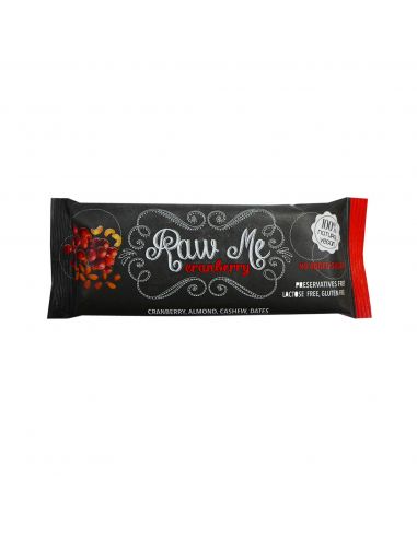 Батончик фруктовий з журавлиною, Raw Me, 45г
