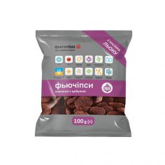 Фьючіпси лляні, класичні з цибулею, 100г