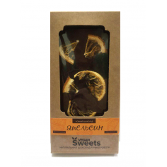 Шоколад чорний з апельсином, Vegan Sweets, 85г