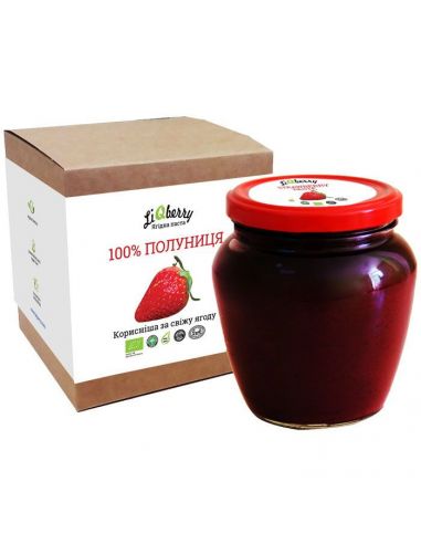 Полунична паста LiQberry, 550г