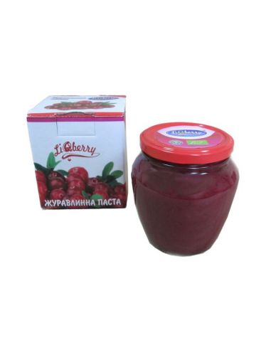 Журавлинна паста LiQberry, 550г