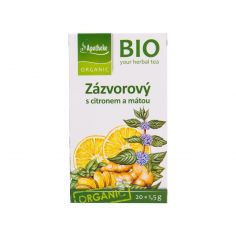 Чай імбирний з лимоном і м'ятою, Apotheke, 20 * 1,5г
