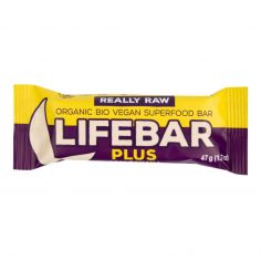 Батончик з бананом та асаєю, Lifefood, 47г