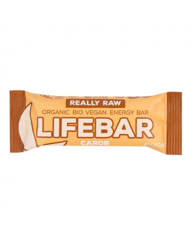 Батончик керобовий з лісовим горіхом, Lifefood, 47г