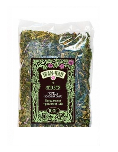 Іван чай з левзея, Herbal-tea, 100г
