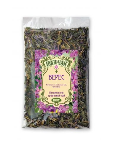 Іван чай з вереском "Заспокійливий", Herbal-tea, 100г