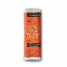 Шоколад чорний з сухофруктами, Vegan Sweets, 20г