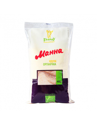 Крупа манна органічна, Екород, 400г