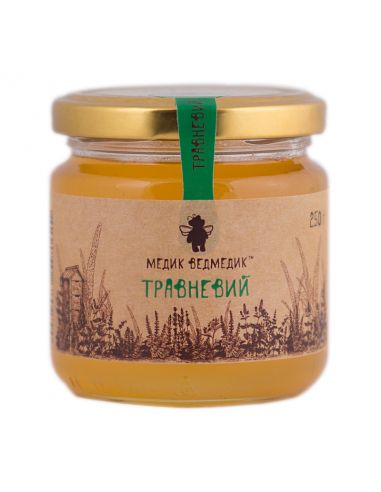 Мед травневий, Медик Ведмедик, 250г