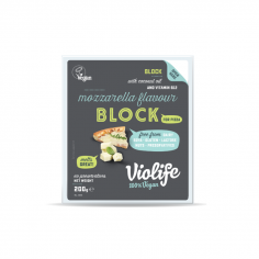 Сир твердий моцарелла для піцци блок, Violife, 200г
