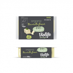 Сир твердий моцарелла блок, ORGANIC, Violife, 200г