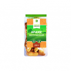 Арахіс нелущений, Natural Green, 100г