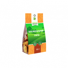 Бразильський горіх, Natural Green, 50г
