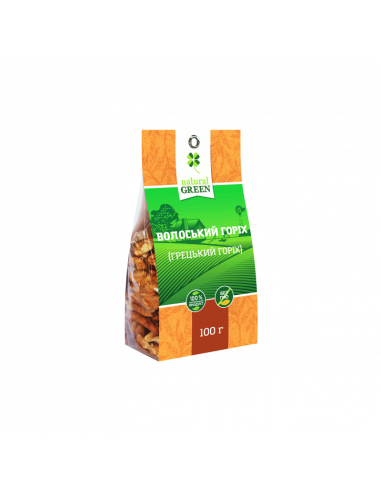 Волоський горіх, Natural Green, 100г