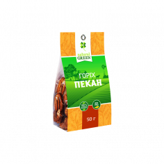 Горіх пекан, Natural Green, 50г