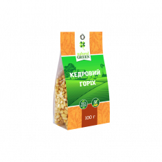 Кедровий горіх, Natural Green, 100г