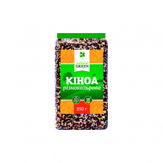Кіноа різнобарвна Natural Green, 350г