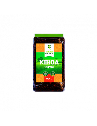 Кіноа чорна, Natural Green, 350г