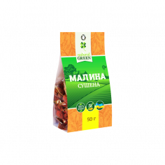 Малина сушена, Natural Green, 50г