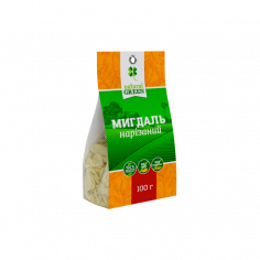 Мигдаль нарізаний, Natural Green, 100г