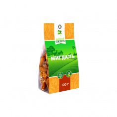 Мигдаль, Natural Green, 100г
