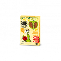 Натуральні яблучно-грушеві цукерки bob snail (Равлик Боб), 60г