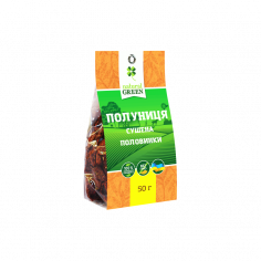 Полуниця сушена половинки, Natural Green, 50г