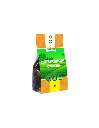Шовковиця сушена, Natural Green, 50г
