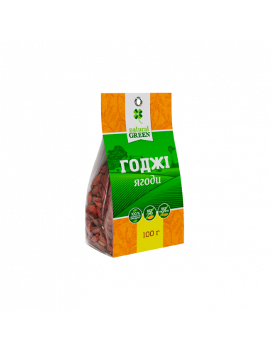 Ягоди годжі сушені, NATURAL GREEN