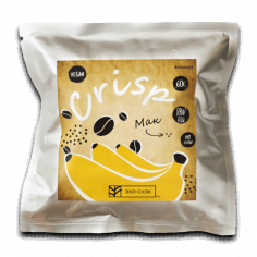 Хрустики Crisp "Банан - Кава", Еко-Снек, 60г