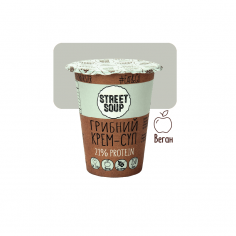 Крем-суп Грибний, STREET SOUP, 50г стакан