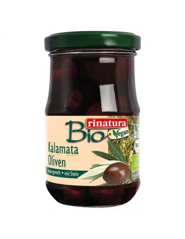 Оливки Kalamata, Rinatura, 212мл