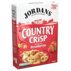 Кранчі з Полуницею "Country Crisp", Jordans, 500г
