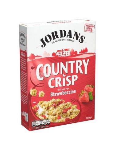 Кранчі з Полуницею "Country Crisp", Jordans, 500г
