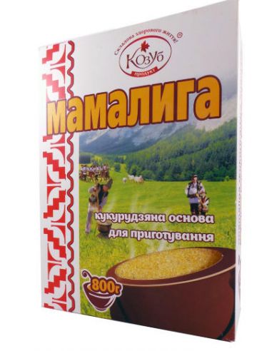 Кукурудзяна основа для Мамалиги, Козуб Продукт, 800г