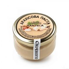 Паста арахісова з білим шоколадом, Manteca, СКЛО, 100г
