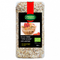 Пластівці "Три злаки" Украина, Organic Country, 300г